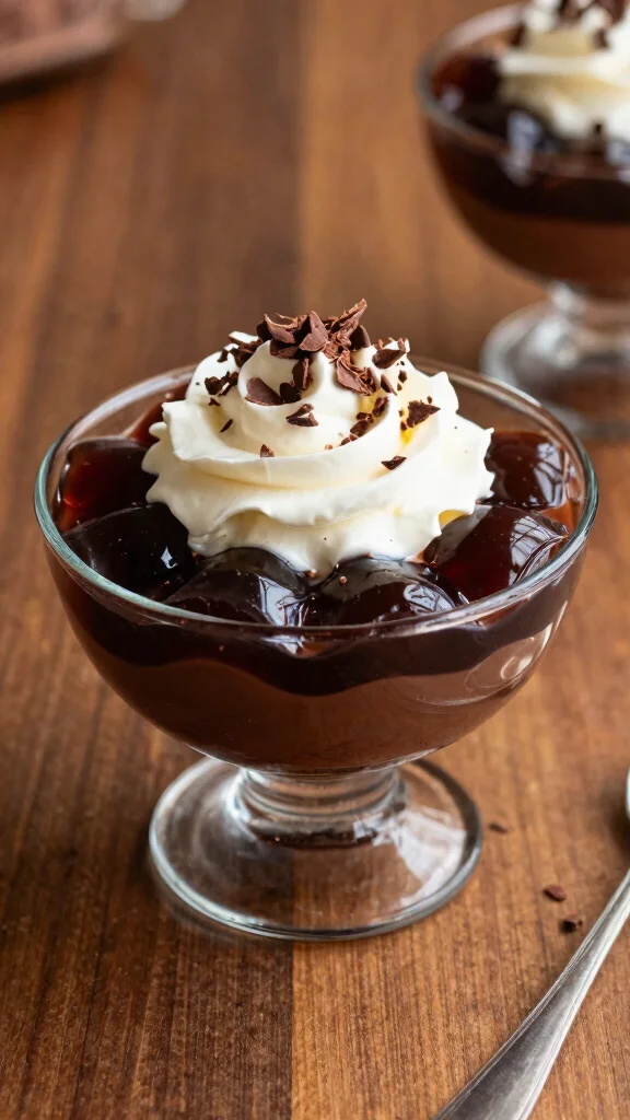 10 Fruit Cocktail Jello Recipes for Parties and Potlucks - 6. Chocolate Banana Cream Jello 1