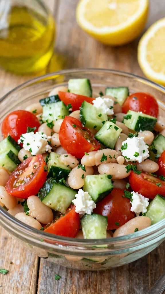 10 Mediterranean White Bean Salad Recipes for Light and Satisfying Meals - 1. Classic Mediterranean White Bean Salad 1