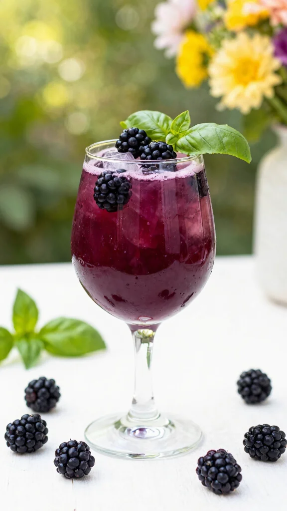 11 Gin Basil Smash Recipes for Bright, Herbaceous Sipping - 2. Blackberry Gin Basil Smash 1