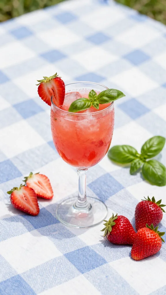 11 Gin Basil Smash Recipes for Bright, Herbaceous Sipping - 5. Strawberry-Basil Gin Smash 1