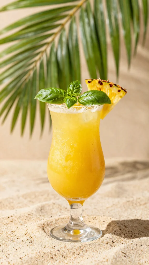 11 Gin Basil Smash Recipes for Bright, Herbaceous Sipping - 8. Tropical Basil Smash 1