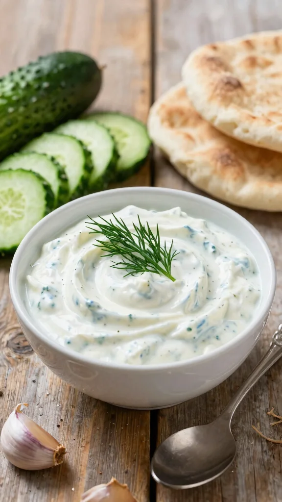 11 Mediterranean Garlic Sauce Recipes for Bold Flavor and Easy Pairing - 1. Classic Tzatziki Sauce 1