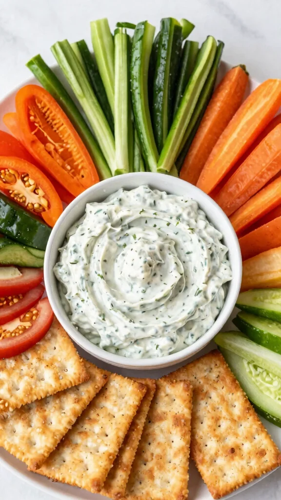 11 Mediterranean Garlic Sauce Recipes for Bold Flavor and Easy Pairing - 11. Garlic Herb Dip 1