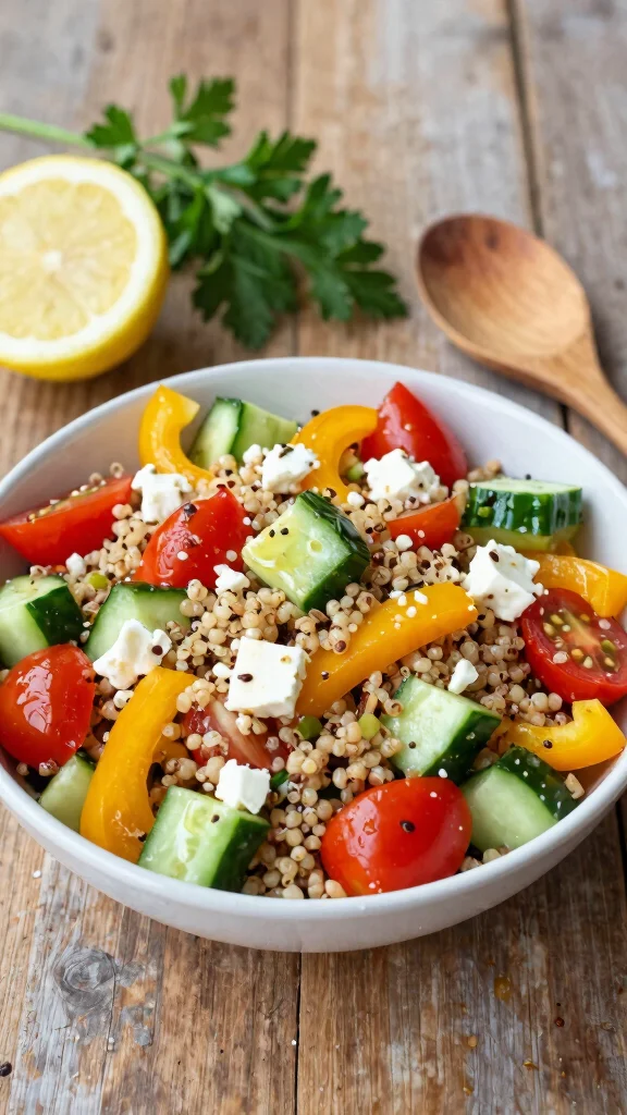 11 Mediterranean Quinoa Salad Recipes for Fresh and Filling Meals - 1. Classic Mediterranean Quinoa Salad 1