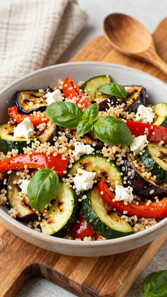 11 Mediterranean Quinoa Salad Recipes for Fresh and Filling Meals - 3. Mediterranean Roasted Vegetable Quinoa Salad 1
