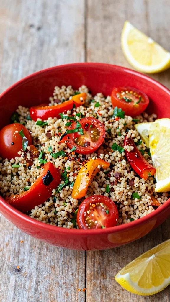 11 Mediterranean Quinoa Salad Recipes for Fresh and Filling Meals - 7. Spicy Mediterranean Quinoa Salad 1