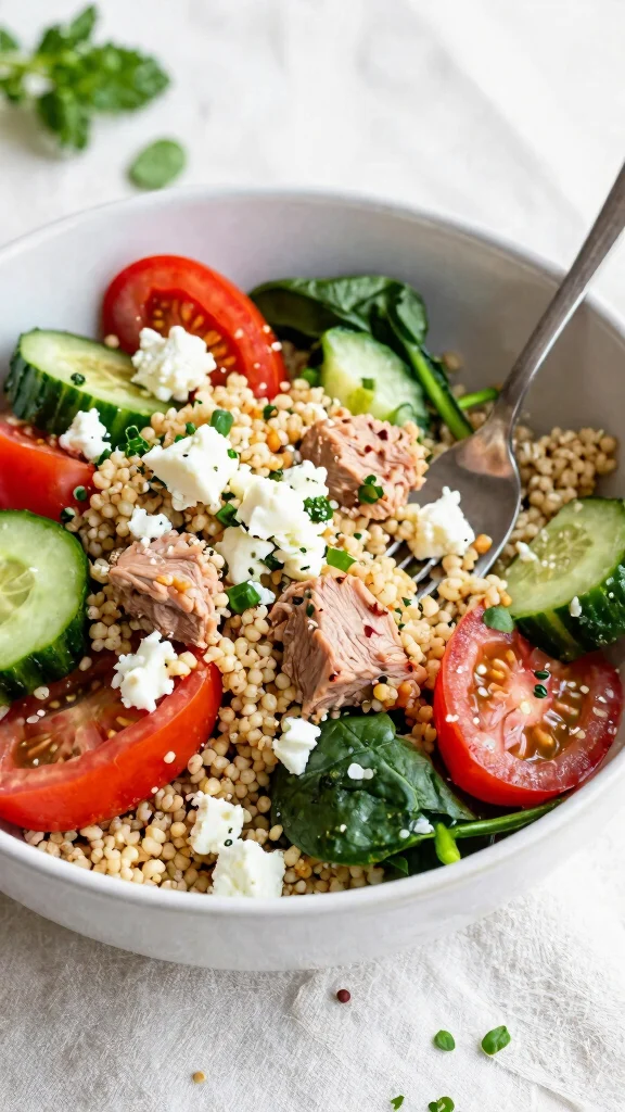 11 Mediterranean Tuna Salad Recipes for Quick and Protein-Packed Meals - 2. Mediterranean Tuna Quinoa Bowl 1