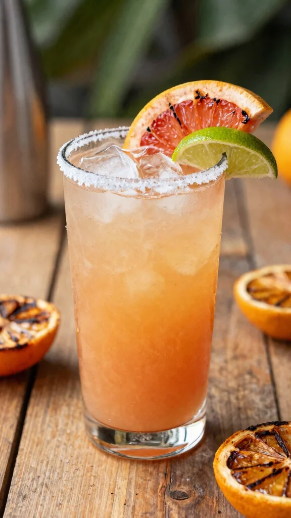 11 Mezcal Paloma Drink Recipes for a Smoky Twist on the Classic - 10. Charred Citrus Mezcal Paloma 1