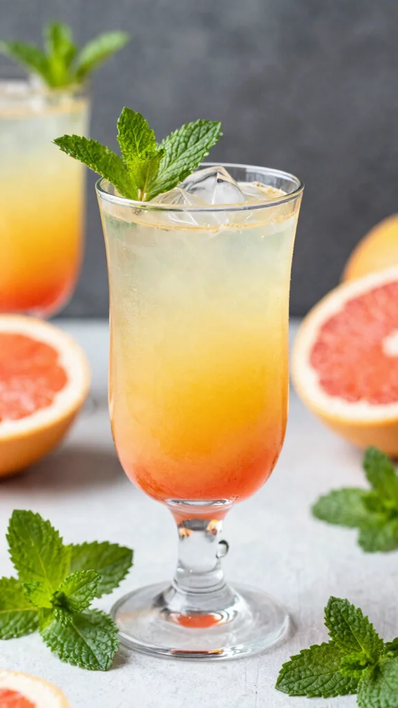 11 Paloma Cocktail Tequila Recipes with Citrus, Spice, and Sparkle - 6. Minty Paloma 1