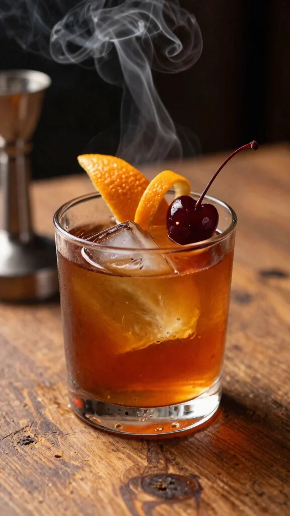 11 Smoked Old Fashioned Recipes for a Richer Cocktail Night - 2. Maple Smoked Old Fashioned 1