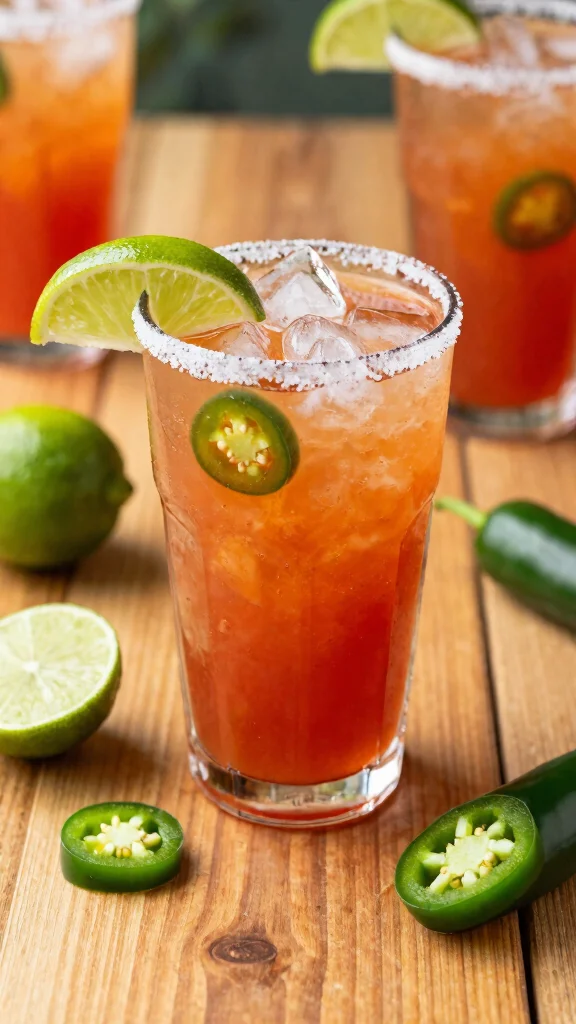 12 Absolut Mandarin Vodka Cocktail Recipes for Bright Citrus Flavor - 5. Spicy Mandarin Margarita 1