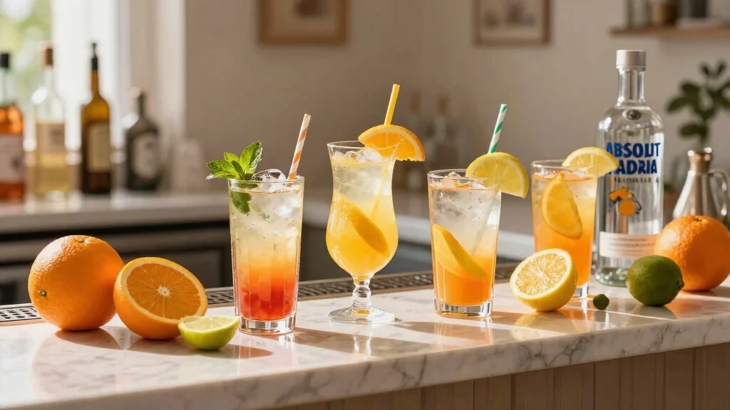 12 Absolut Mandarin Vodka Cocktail Recipes for Bright Citrus Flavor