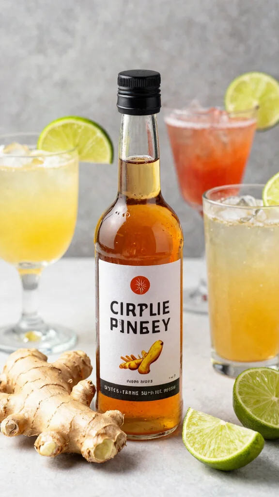 12 Cocktail Simple Syrup Recipes to Upgrade Homemade Drinks - 2. Spicy Ginger Simple Syrup 1
