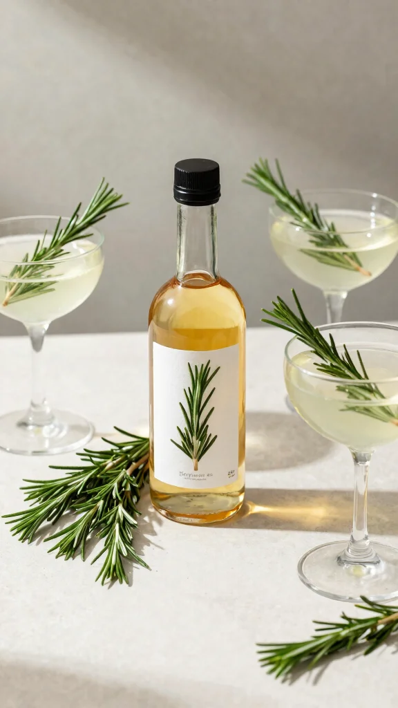 12 Cocktail Simple Syrup Recipes to Upgrade Homemade Drinks - 3. Rosemary Simple Syrup 1