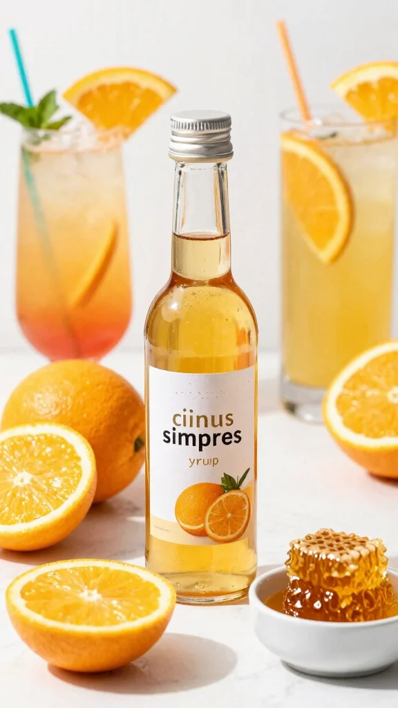 12 Cocktail Simple Syrup Recipes to Upgrade Homemade Drinks - 5. Honey Citrus Simple Syrup 1