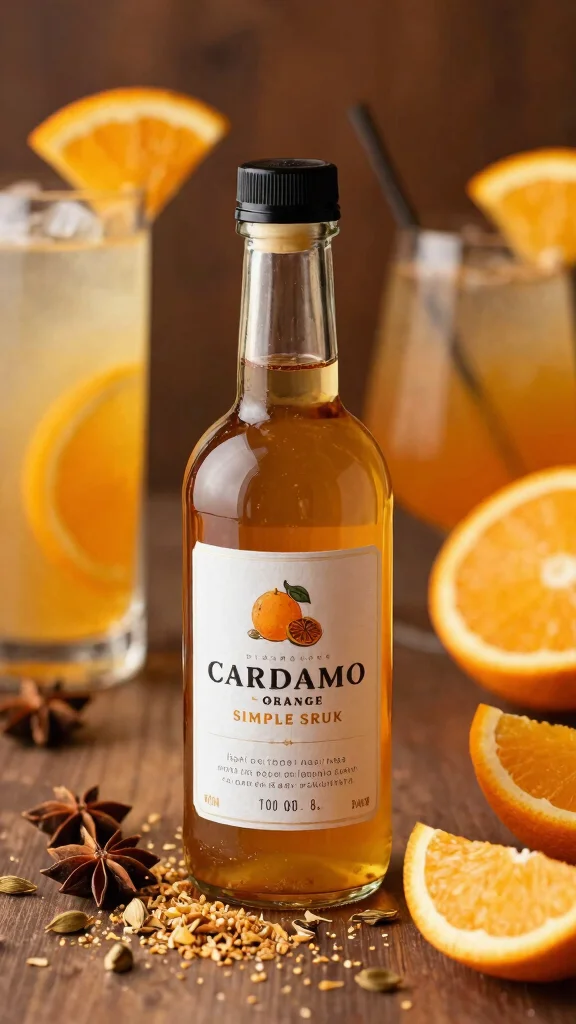 12 Cocktail Simple Syrup Recipes to Upgrade Homemade Drinks - 9. Cardamom Orange Simple Syrup 1