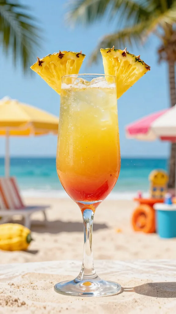 12 French 75 Cocktail Recipes for Brunch, Parties, and Celebrations - 6. Tropical French 75 1