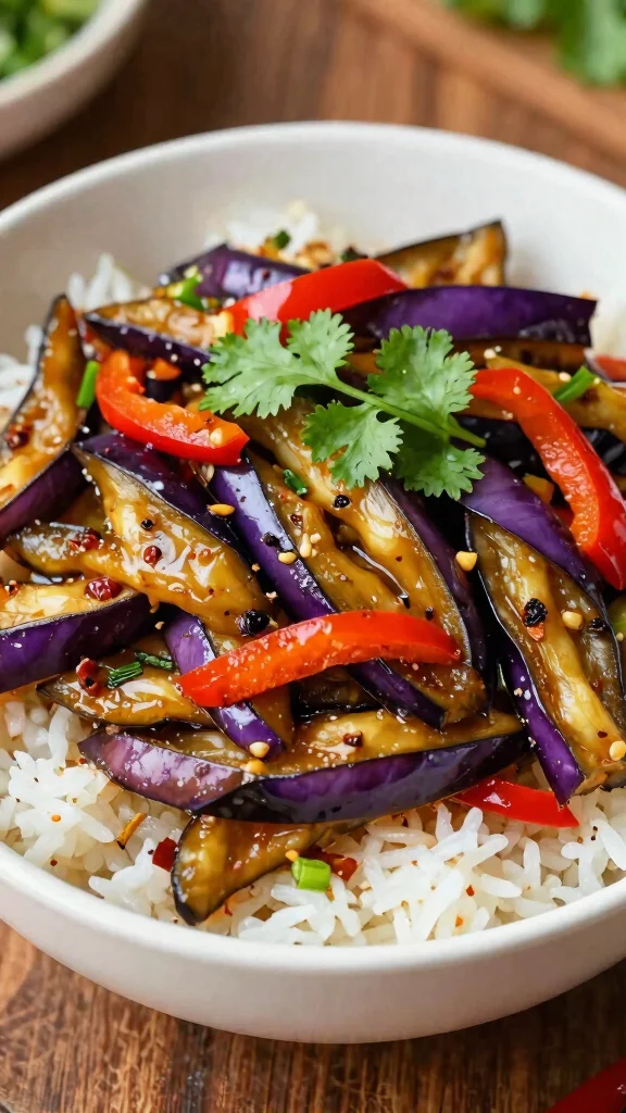 12 Mediterranean Eggplant Recipes for Bold, Savory, Veggie-Packed Dishes - 10. Spicy Eggplant Stir-Fry 1