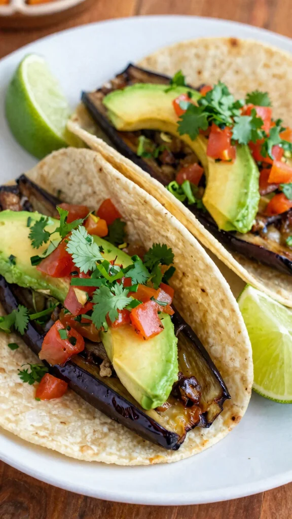 12 Mediterranean Eggplant Recipes for Bold, Savory, Veggie-Packed Dishes - 11. Eggplant Tacos: A Twist on Tradition 1