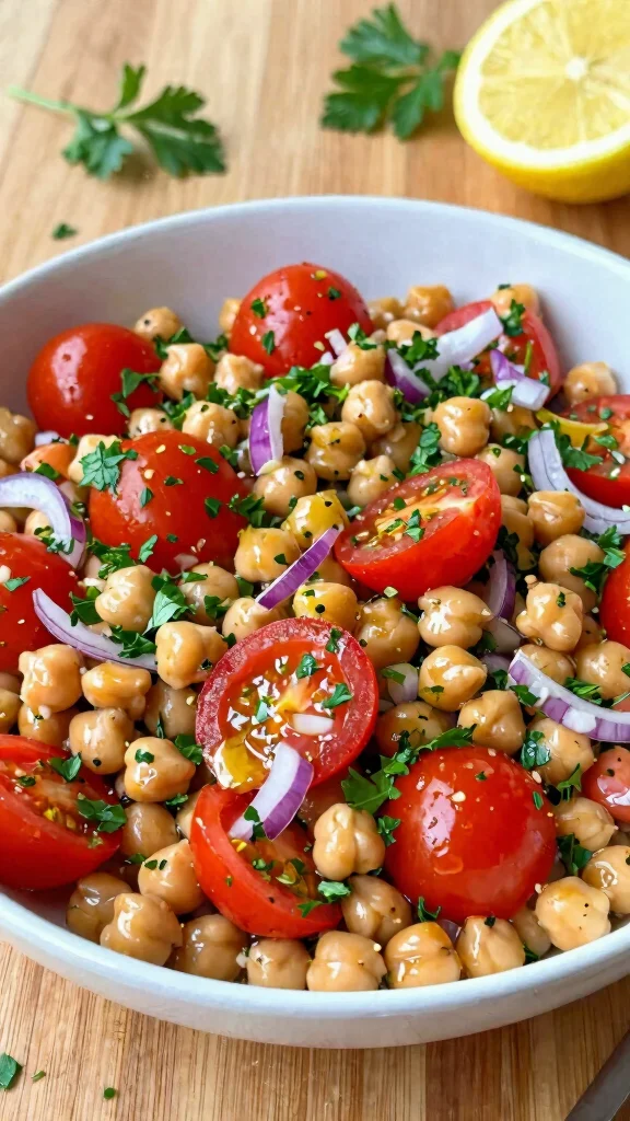 12 Mediterranean Lentil Salad Recipes for Healthy, Flavorful Meal Prep - 5. Mediterranean Chickpea and Lentil Salad 1