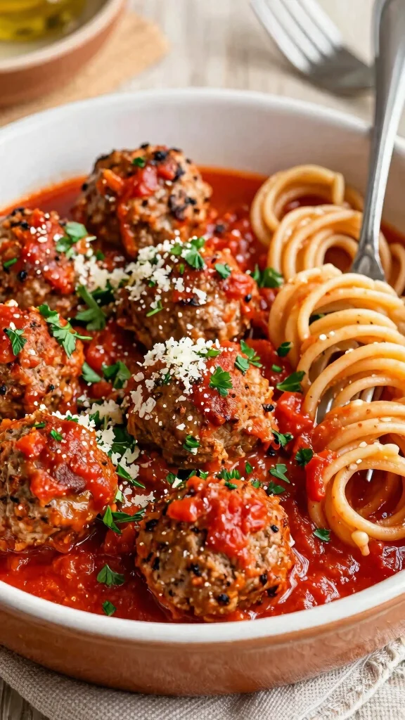 12 Mediterranean Turkey Meatball Recipes for Healthy, Family-Friendly Dinners - 1. Classic Mediterranean Turkey Meatballs 1