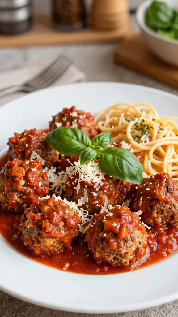 12 Mediterranean Turkey Meatball Recipes for Healthy, Family-Friendly Dinners - 8. Italian-Style Turkey Meatballs with Marinara 1