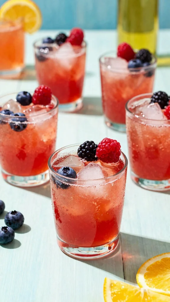 12 Old Fashioned for a Crowd Ideas for Parties and Gatherings - 12. Berry Fizz Old Fashioned 1