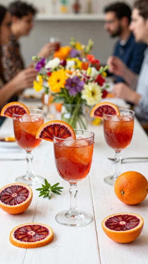 12 Old Fashioned for a Crowd Ideas for Parties and Gatherings - 4. Blood Orange Old Fashioned 1
