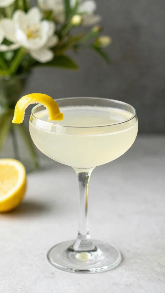 12 St-Germain and Gin Cocktail Recipes for Light, Floral Drinks - 11. Elderflower Gin Sour 1