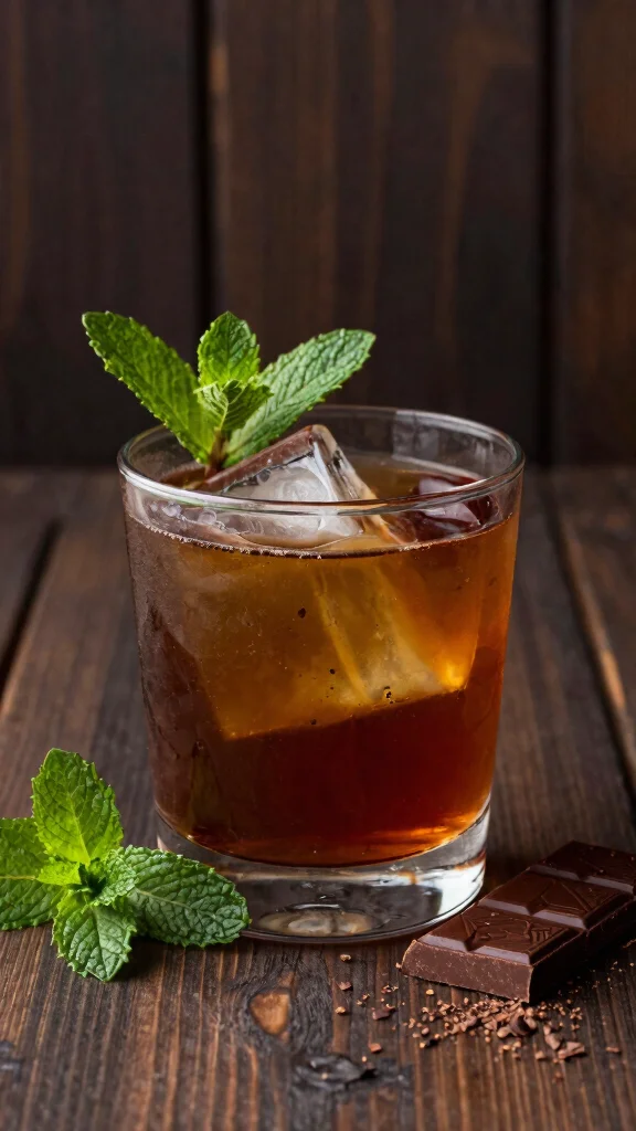13 Bourbon Old Fashioned Recipes for a Smooth, Classic Sip - 4. Chocolate Mint Bourbon Old Fashioned 1