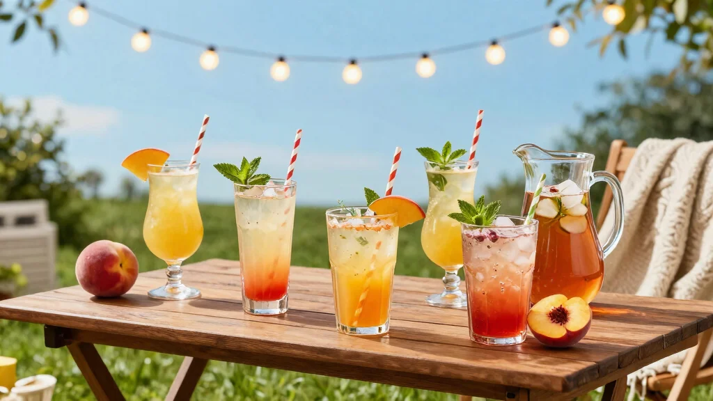 13 Crown Peach Cocktail Recipes for Smooth, Fruity Drinks