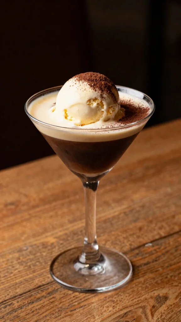 13 Espresso Martini Recipes for Coffee Lovers - 8. Espresso Martini Affogato 1