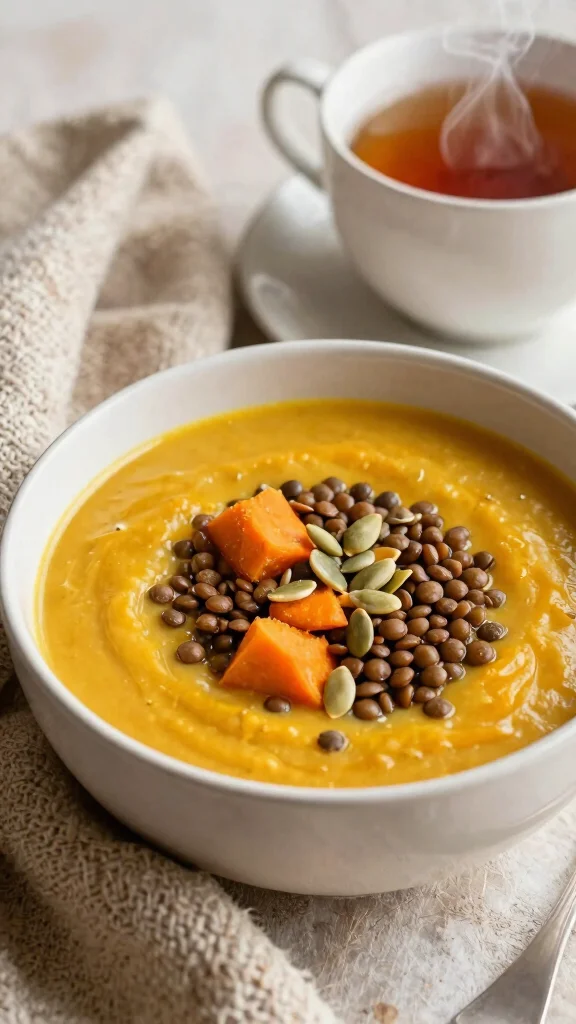 13 Mediterranean Lentil Soup Recipes for Hearty, Nourishing Bowls - 10. Lentil and Sweet Potato Soup 1