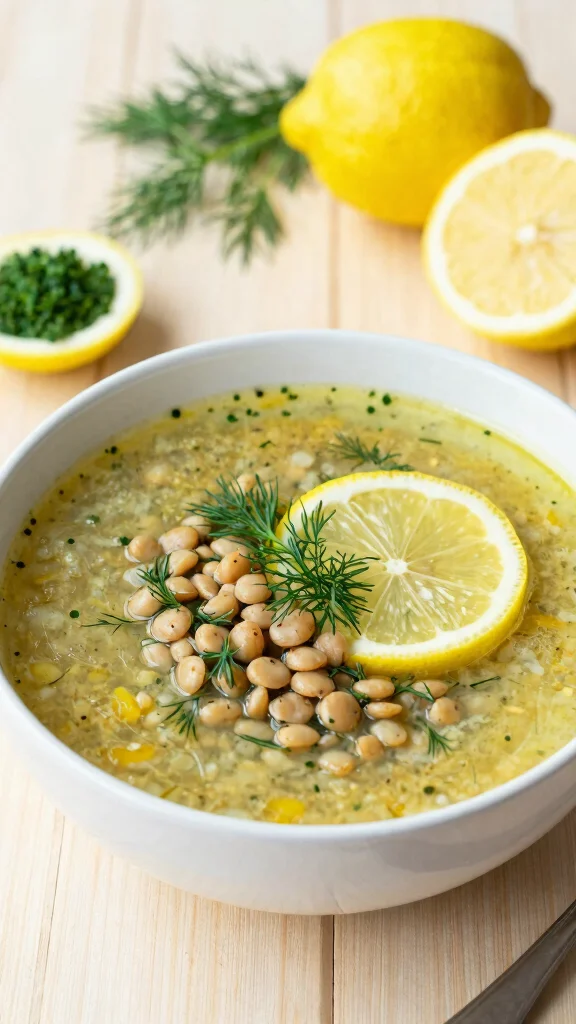 13 Mediterranean Lentil Soup Recipes for Hearty, Nourishing Bowls - 3. Lemon and Dill Lentil Soup 1