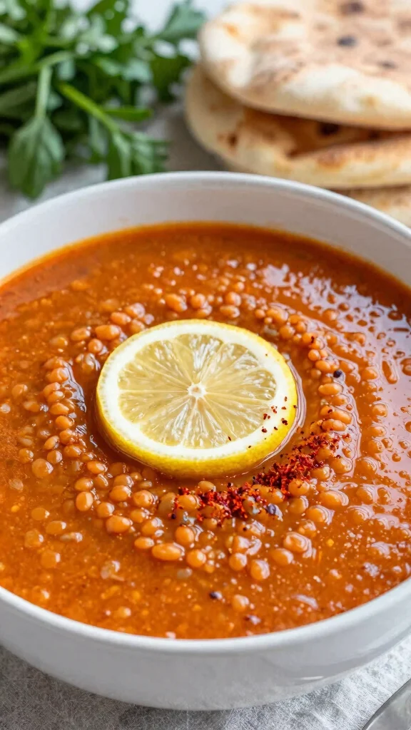 13 Mediterranean Lentil Soup Recipes for Hearty, Nourishing Bowls - 9. Turkish Red Lentil Soup 1