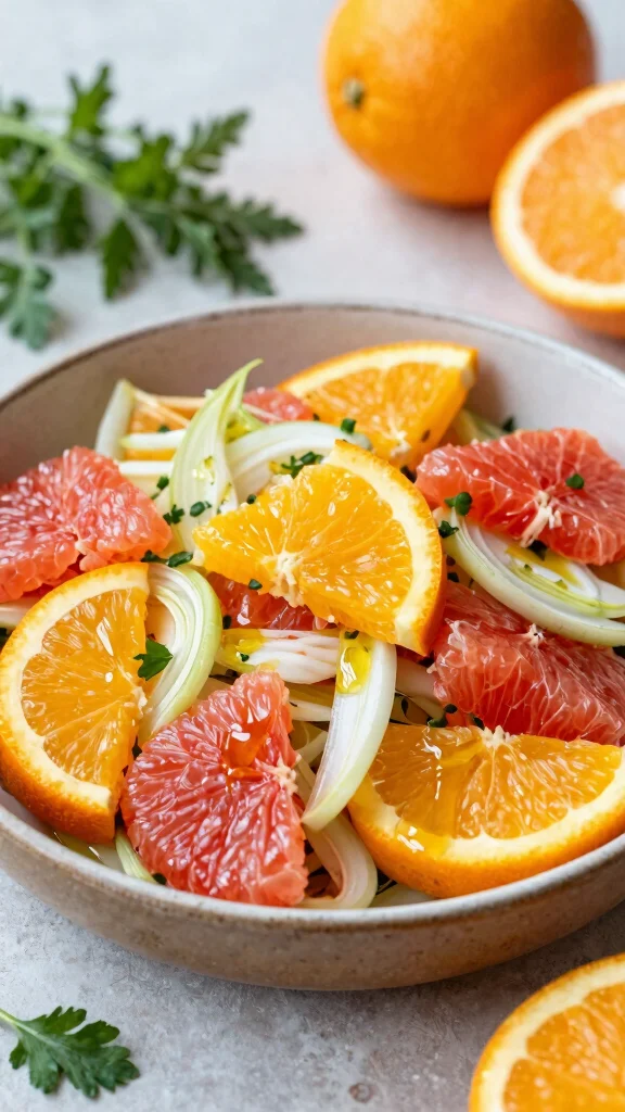 13 Mediterranean Vegan Recipes for Simple and Satisfying Plant-Based Meals - 12. Citrus and Fennel Salad 1