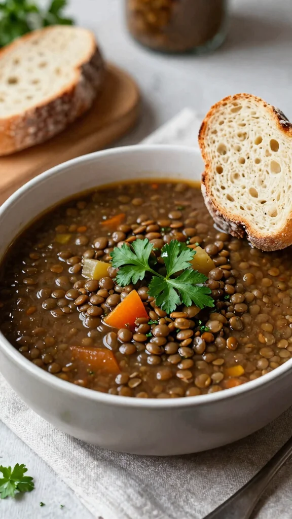 13 Mediterranean Vegan Recipes for Simple and Satisfying Plant-Based Meals - 6. Mediterranean Lentil Soup 1