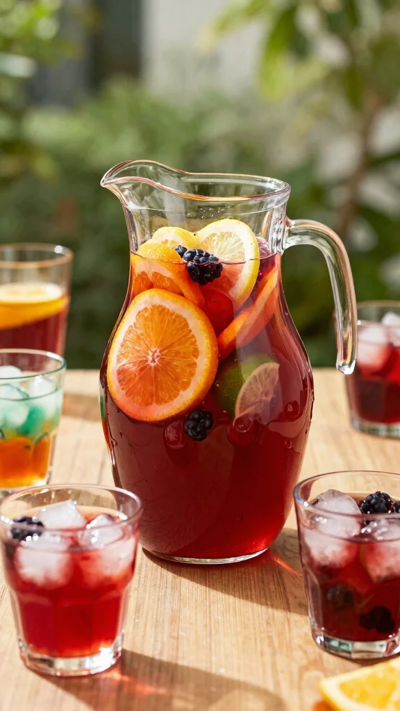 15 Cocktail Recipes for Party That Are Easy to Serve a Crowd - 1. Classic Sangria 1