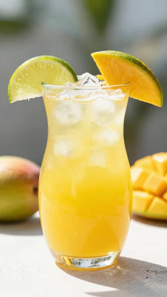 15 Cocktail Recipes for Party That Are Easy to Serve a Crowd - 12. Mango Lime Cooler 1