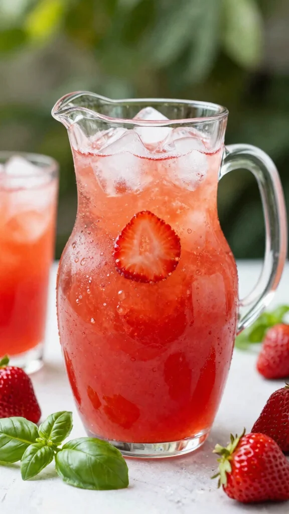 15 Cocktail Recipes for Party That Are Easy to Serve a Crowd - 13. Strawberry Basil Smash 1