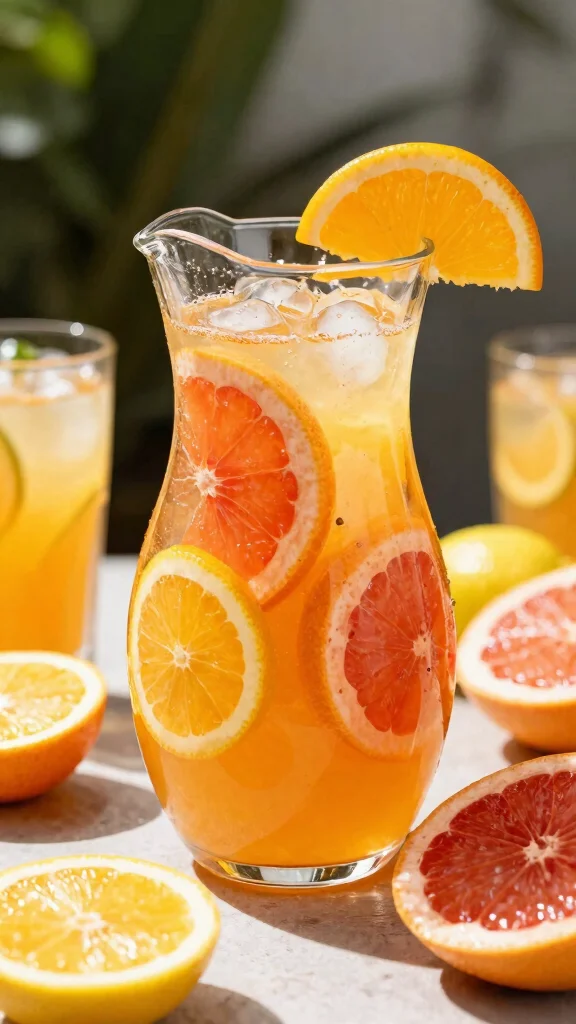 15 Cocktail Recipes for Party That Are Easy to Serve a Crowd - 5. Citrus Spritzer 1