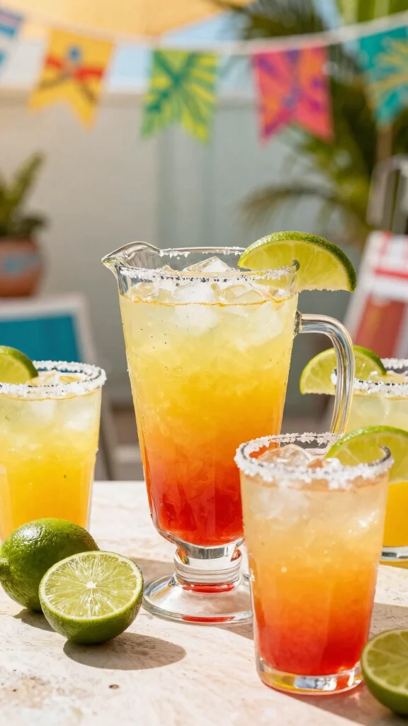 15 Cocktail Recipes for Party That Are Easy to Serve a Crowd - 7. Easy Margarita Pitcher 1