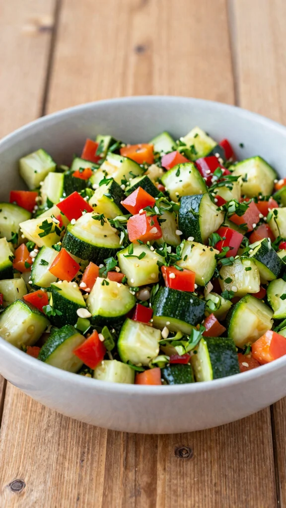 15 Mediterranean Zucchini Recipes for Easy, Fresh, and Healthy Meals - 15. Zucchini Tabbouleh 1