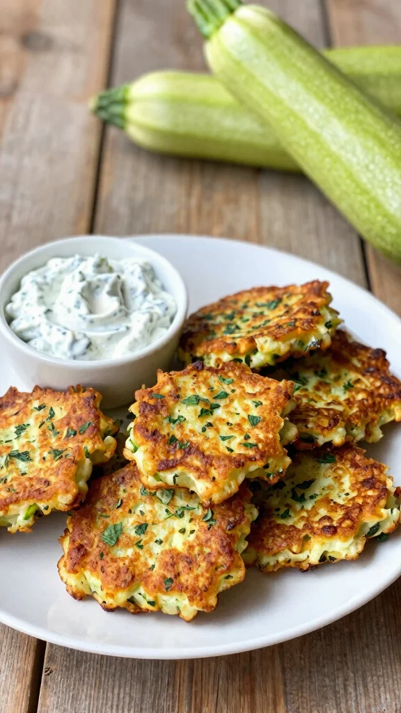 15 Mediterranean Zucchini Recipes for Easy, Fresh, and Healthy Meals - 2. Zucchini Fritters 1