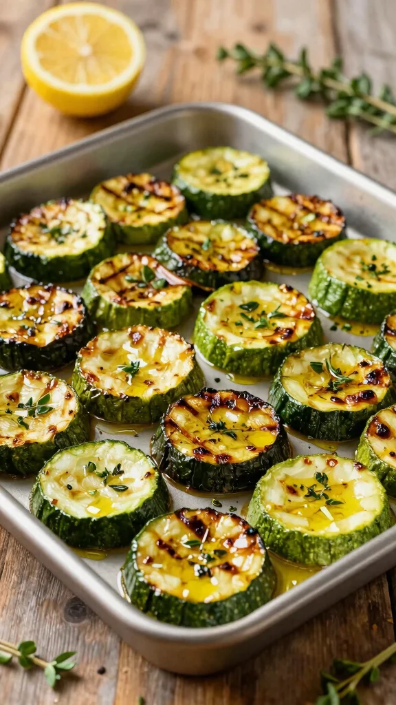 15 Mediterranean Zucchini Recipes for Easy, Fresh, and Healthy Meals - 3. Roasted Zucchini with Mediterranean Herbs 1