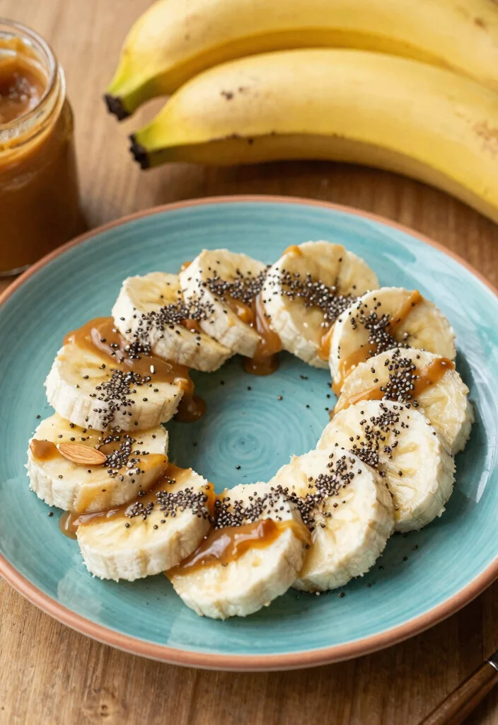 10 Easy Healthy Vegan Snacks Portable Nutritious and Totally Satisfying - 2. Almond Butter Banana Bites 1