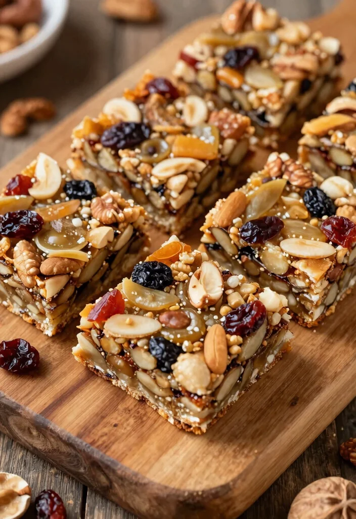 10 Easy Healthy Vegan Snacks Portable Nutritious and Totally Satisfying - 9. Trail Mix Energy Bars 1