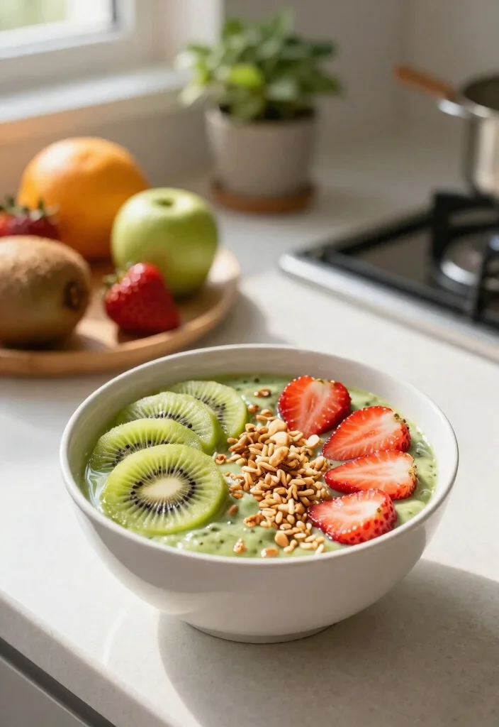 10 Easy Vegan Breakfast Ideas: Quick, Filling, and Nutritious - 2. Smoothie Bowls: A Colorful Start 1