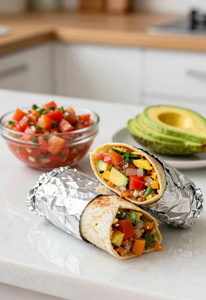 10 Easy Vegan Breakfast Ideas: Quick, Filling, and Nutritious - 8. Vegan Breakfast Burritos: On the Move! 1
