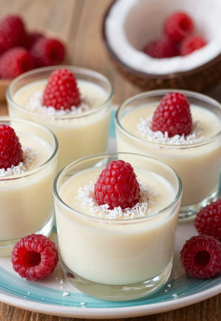 10 Easy Vegan Desserts Recipes Anyone Can Make at Home - 10. Vegan Raspberry Coconut Milk Pudding 1